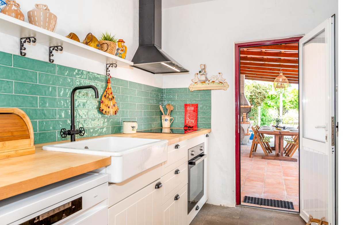 Cozinha equipada da Villa Morena