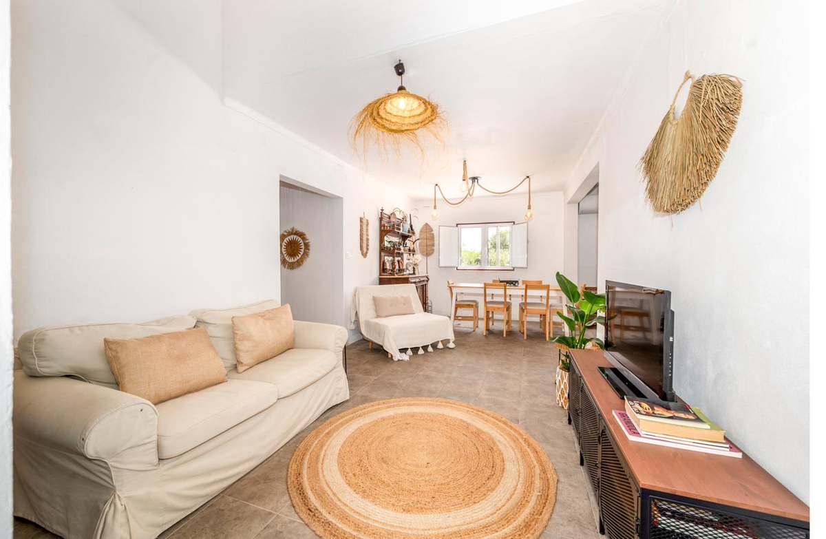 Sala de estar da Villa Morena